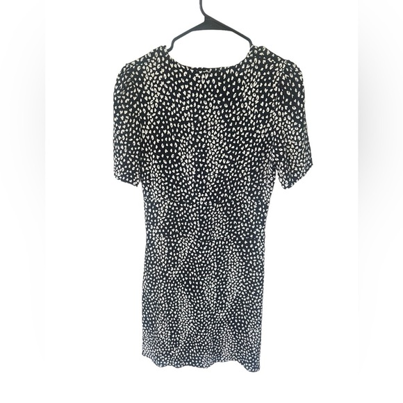 Maje Black Rippi Twist Front Dress - Picture 10 of 11